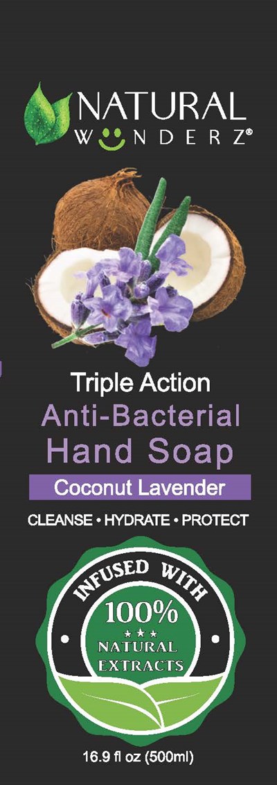 01b Lbl_16oz Anti-bacterial Hand Soap Lavender Coconut (front) (01b Lbl 16oz Anti Bacterial Hand Soap Lavender Coconut (front))